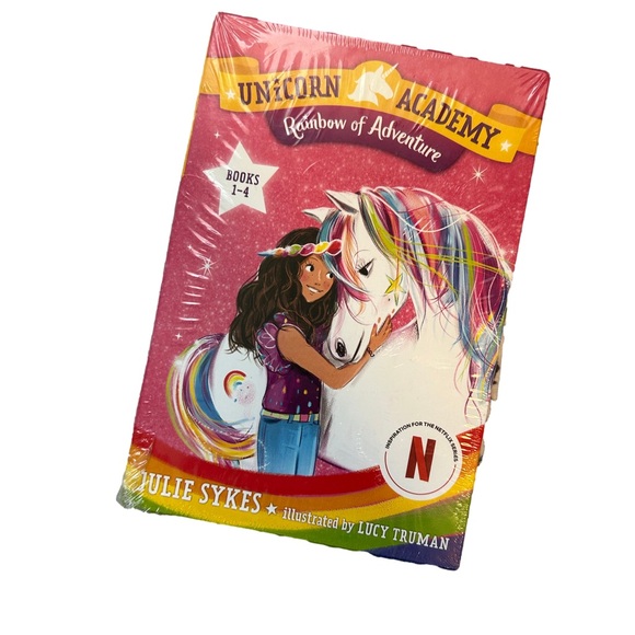 Penguin Random House Other - Unicorn Academy Box Set Books 1-4 Julie Sykes NEW Sealed | Ages 6-9